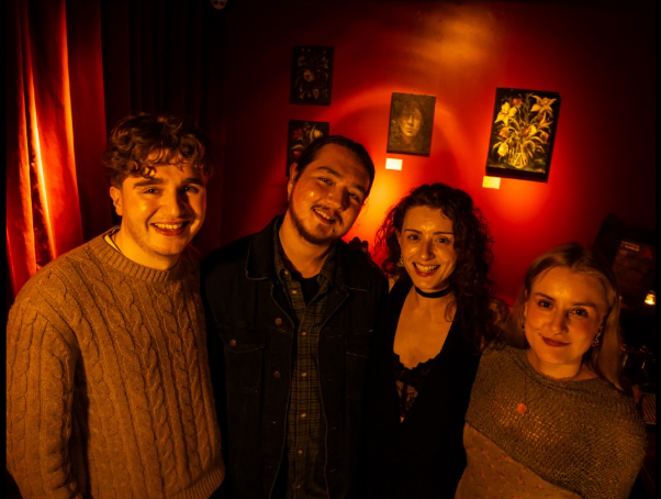 Ronan McSorley, Matt Holland, Rachel Hedley, and Reylta